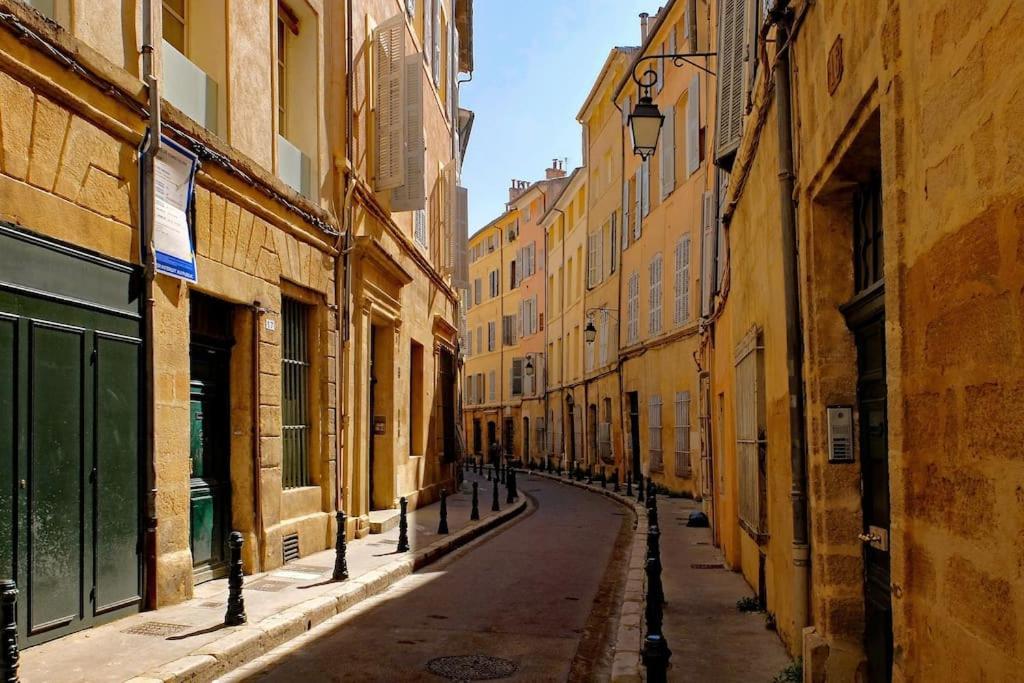 Apartamento Triplex Les Cordeliers - Climatisation Aix-en-Provence Exterior foto